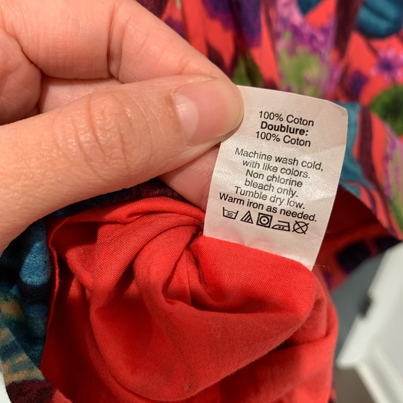 J. Crew Factory Pleated Floral Shift Dress Size 8 - Picture 5 of 8